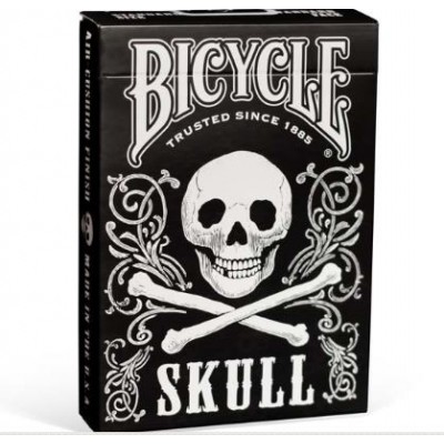 Bicycle skull playing cards