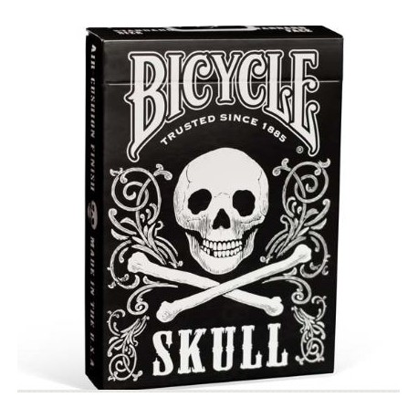 Bicycle skull playing cards
